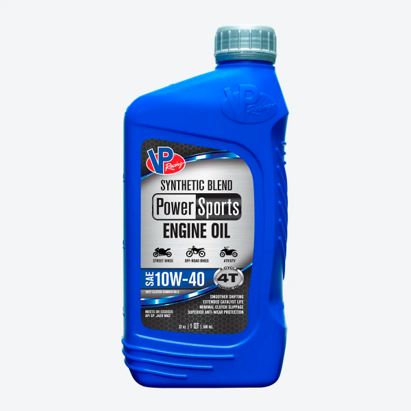 VP Racing Powersports 4T Synthetic Blend SAE 10W 40 946ml