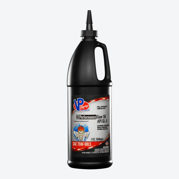 VP Racing Synthetic GL 5/LS SAE 75W 90 Gear Oil 946ml