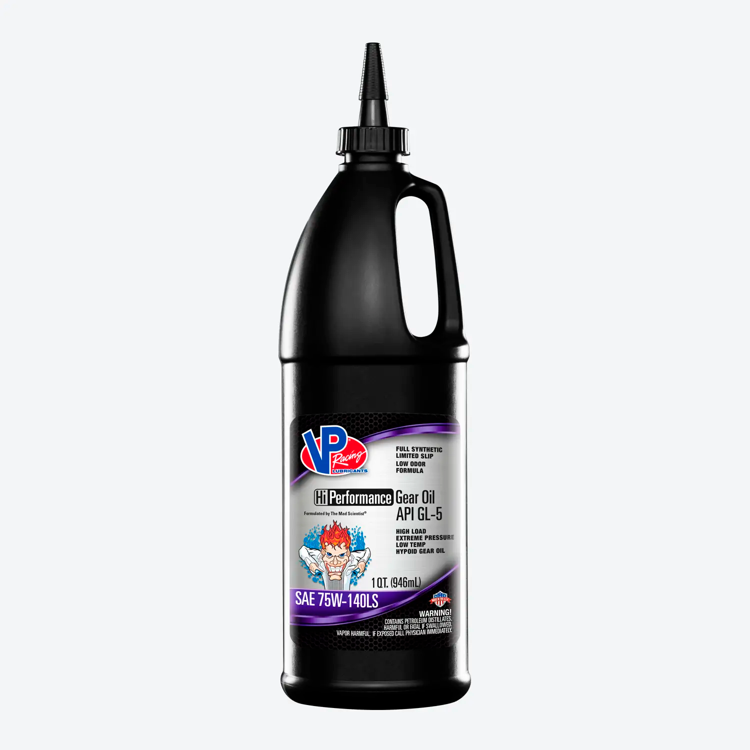 VP Racing Synthetic GL 5/LS SAE 75W 140 Gear Oil 946ml