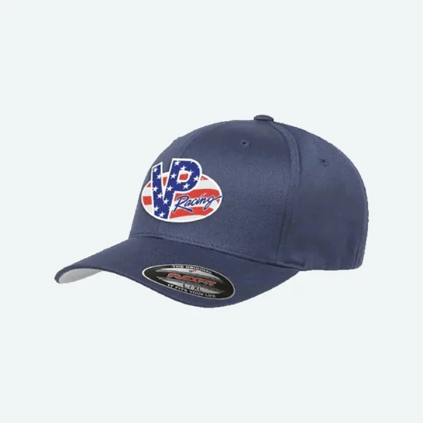 VP Racing Patriotic Flexfit Blue Cap — L/XL / Navy Blue
