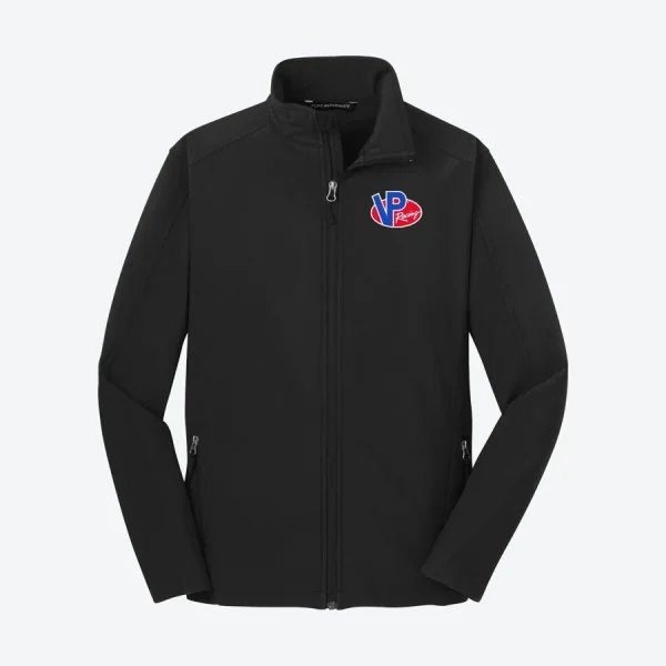 VP Racing Men’s VP Core Soft Shell Jacket — Black / MEDIUM