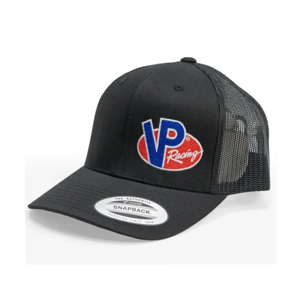 VP Racing Logo Trucker Cap — One/Size / Black