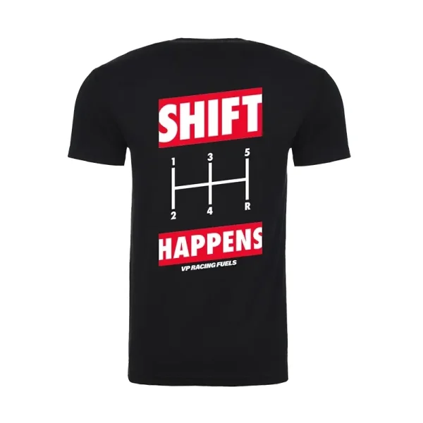 VP Racing Shift Happens T-Shirt — Medium / Black