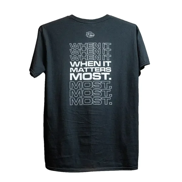 VP Racing When It Matters Most T-shirt — X-SMALL
